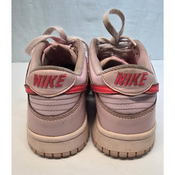 Nike Dunk Low GS "Triple Pink" Colorway Size 5.5Y/7W Authentic DH9765-600 - Picture 5 of 9
